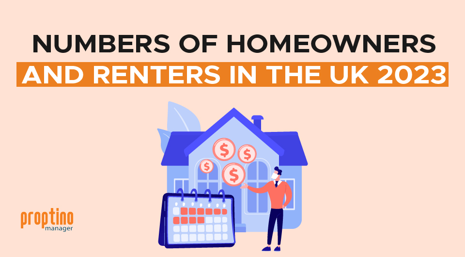 Numbers of Homeowners and Renters in the UK 2023